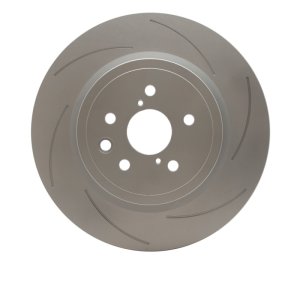 Lexus GS F Brake Rotor (1) - Right Rear - R1 Concepts - Slotted GeoSPEC - `15-`22